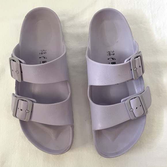 Birkenstock Shoes Lilac Rubber Foam Birkenstocks Poshmark